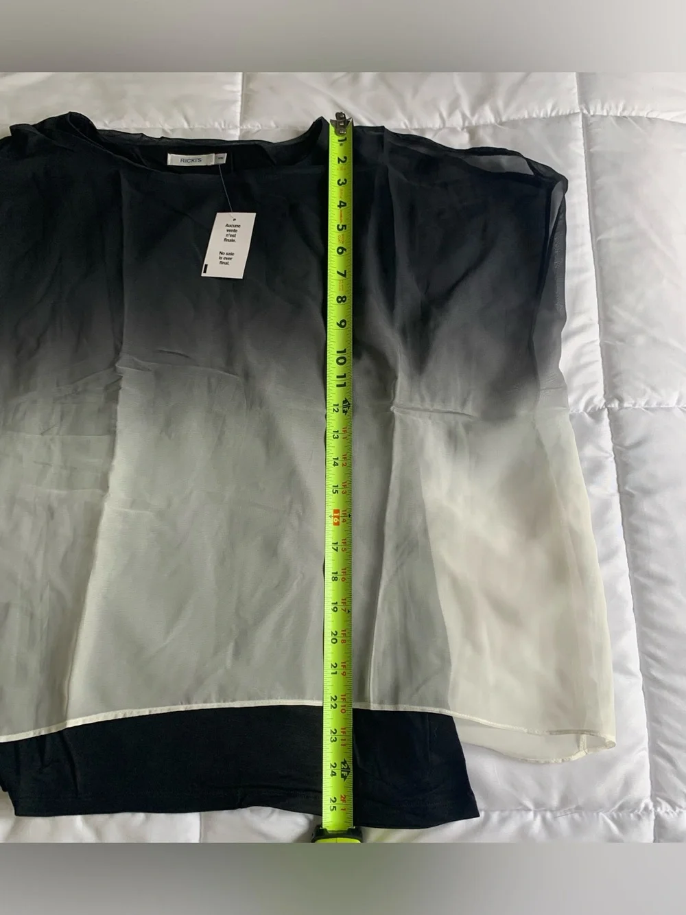 NWTs Ricki’s Shirt Size M - Picture 2 of 6